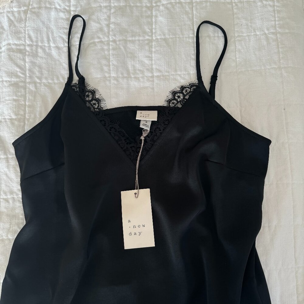 A New Day Lace Tank Blouse
